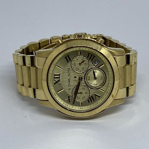 Michael Kors Cooper MK6274 Women's Gold Stainless Steel Analog Dial Watch EY894 - Picture 7 of 12